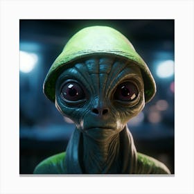 Alien Child 6 Canvas Print