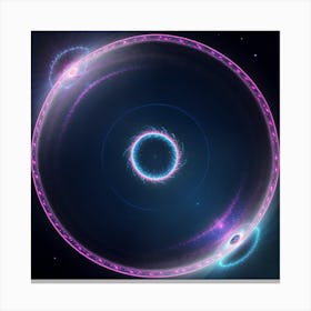 Circle Of Light Canvas Print