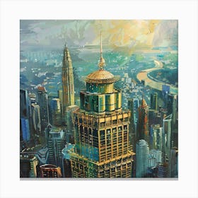 Kuala Lumpur Skyline Canvas Print