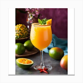 Mango Melodies Canvas Print