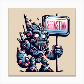 Sebastian Canvas Print