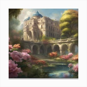 Fairytale Castle 19 Canvas Print