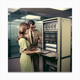 Mainframe Computer2 Canvas Print