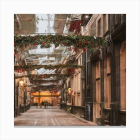 Christmas In London Canvas Print