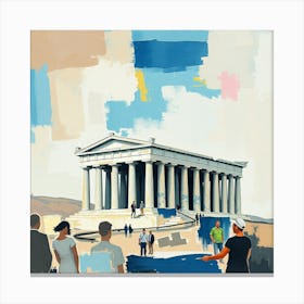 Parthenon 1 Canvas Print