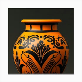 Greek Vase Canvas Print