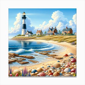 A Lighthouse Canvas Print