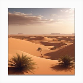 Sahara Desert 162 Canvas Print