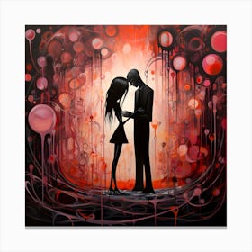 Lovers By Csaba Fikker 111 Canvas Print