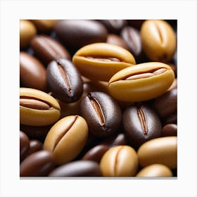 Coffee Beans 354 Canvas Print