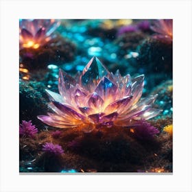 Lotus Flower Canvas Print