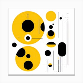 Abstract Circles Canvas Print