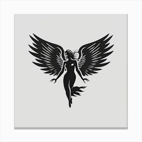 Angel With Wings Canvas Print