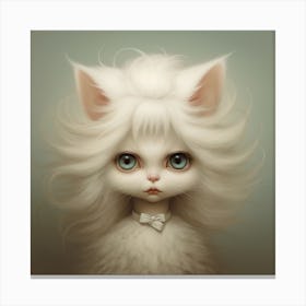 Cat Lady Canvas Print