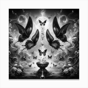 'Butterflies' 1 Canvas Print