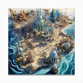 Fantasy Island 1 Canvas Print