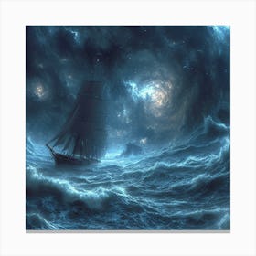 Stormy Seas Canvas Print