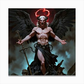 Demons And Angels Canvas Print