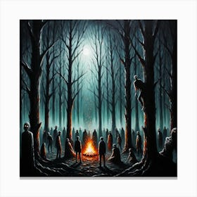 Dark Forest 1 Canvas Print