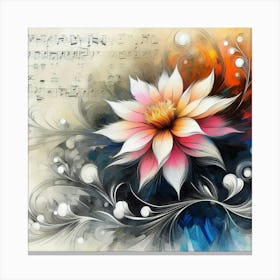 Lotus Flower 3 Canvas Print