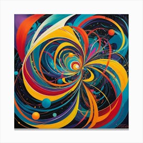 'Cosmic Spiral' Canvas Print