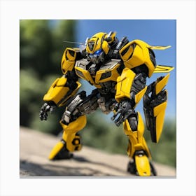 Transformers: Bumblebee's Moment Canvas Print