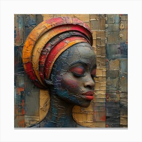 Woman With A Turban Canvas Print