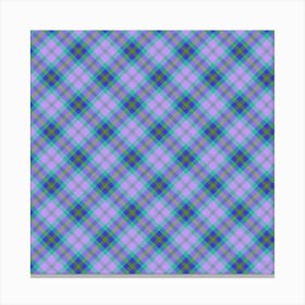 Plaid Fabric 180 Canvas Print