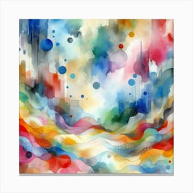 Abstract Painting 93 Canvas Print
