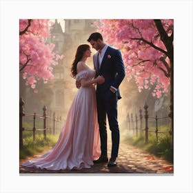 Fairytale Wedding 2 Canvas Print