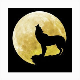 Howling Wolf Canvas Print