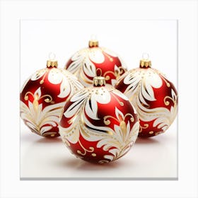 Christmas Ornaments 2 Canvas Print