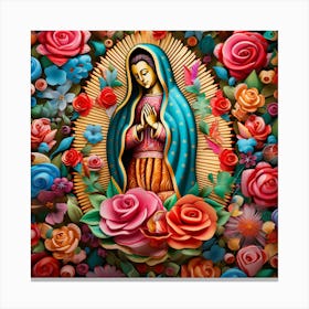 Virgin Of Guadalupe 7 Canvas Print