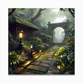 Botanical Gardens 5 Canvas Print