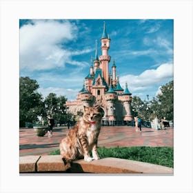 Un Chat A Disneyland Paris Npzvjsmysrwtnpc5tj3o8w Pweigxe4rayaunatqtwvbq Canvas Print