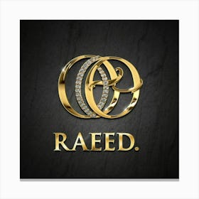 Raed Logo Canvas Print