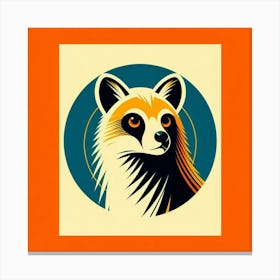 Raccoon Canvas Print