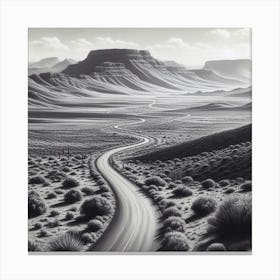 Road To Nowhere Canvas Print