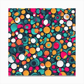 Abstract Circles Canvas Print