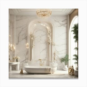 Luxury Bathroom Canvas Print