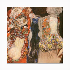 The Bride, Gustav Klimt Canvas Print