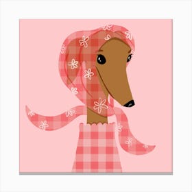Greyhound 1 Canvas Print