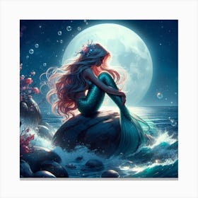 Mermaid 4 Canvas Print