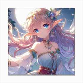 Elven Girl 10 Canvas Print