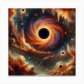 Black Hole 1 Canvas Print