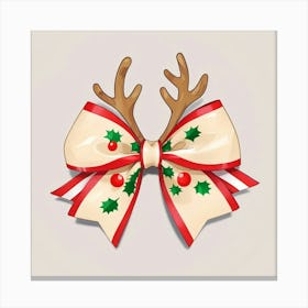 Reindeer Antlers Canvas Print