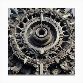 Ornate Sculpture Canvas Print