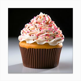 Sweet Symphony Artful Cupcake Canvas Print