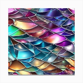 Glass Mosaic 1 Canvas Print