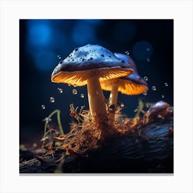 Dramatic mushroom 3 Canvas Print